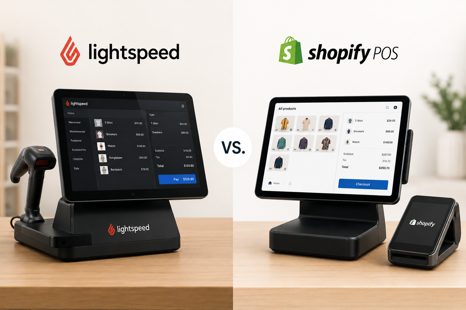 Lightspeed vs Shopify POS (2026)